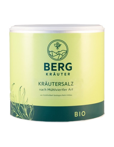 Kräutersalz nach Mühlviertler Art BIO Familiendose