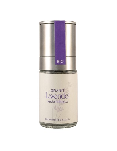 Granitlavendel Kräutersalz Mühle BIO