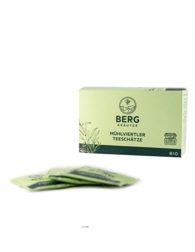 Mühlviertler Teeschätze BIO Doppelkammer-Teebeutel