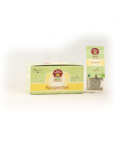 Räusperchen BIO XL Teebeutel
